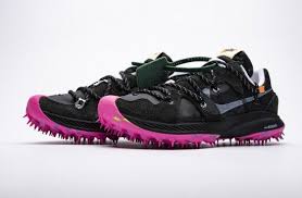 Off White X Nike Zoom Terra Kiger 5 Black Cd8179 001 In 2020 Nike Fashion Shoes Off White Shoes White Shoes Outfit