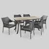 We did not find results for: Nora 7pc Wicker And Acacia Wood Dining Set Gray Christopher Knight Home Target