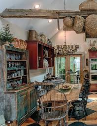 primitive kitchen, primitive decorating