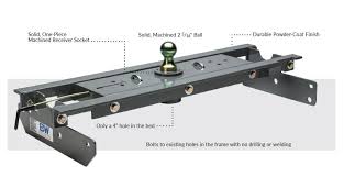 If your truck currently has a b&w turnover ball gooseneck hitch, you would indeed place the hitch in the truck bed, and latch the hitch into place. B W Turnoverball Gooseneck Hitch