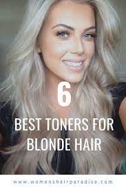 do you have brassy hair if so check out the 6 best hair toners for blondes best blonde hair products bes toner for blonde hair brassy hair cool blonde hair