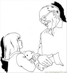 Please feel free to knock me. Grandfather Is Playing With Grandchildren Coloring Page For Kids Free Relationship Printable Coloring Pages Online For Kids Coloringpages101 Com Coloring Pages For Kids