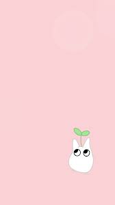 Cute Chibi Little Totoro Ghibli Pink Free Iphone Background Wallpaper Iphone Background Wallpaper Wallpaper Iphone Cute Anime Wallpaper