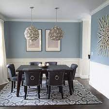 With this collection you will easily make your color schemes for dining rooms more stylish. Benjamin Moore Nimbus Grey Dining Room Dining Room Blue Dining Room Colors Dining Room Paint Colors