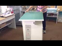 Sewing cabinets, sewing tables and other sewing furniture generally have big holes where the sewing machine sits; Fashion Sewing Cabinets Model 93c 95c Cutting Table Youtube
