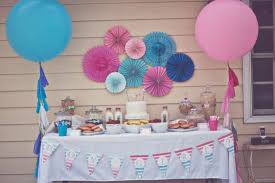 Try strawberry or raspberry lemonade for the pink drink, and spike plain lemonade with blue curaçao (or food coloring) for the blue. 10 Gender Reveal Party Food Ideas For Your Family