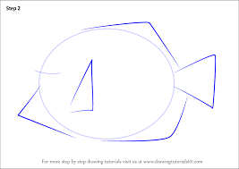 The entire bowl, including the base, is covered. Learn How To Draw A Yellow Tang Fishes Step By Step Drawing Tutorials