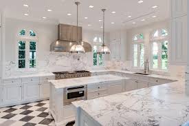 white harlequin tile floor