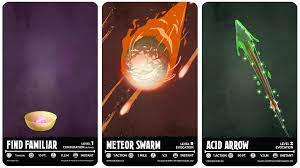 For two cards in their dnd animated spells. Art Animated Spell Cards Preview Dnd
