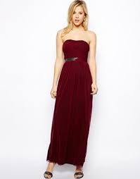 Asos Ruched Bandeau Maxi Dress Bandeau Maxi Dress Dresses Colorful Dresses