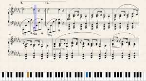 Chopin Sonata No 2 Op 35 Funeral March 3rd Movement Piano Tutorial Sheets Youtube