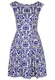 Closet Zomerjurk Blauw Zalando Nl Robe Cocktail Robe Bleue Robe D Ete