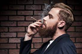 so entfernst du nikotin verfarbungen aus deinem bart barber trends haare pflegen bart bartwachs