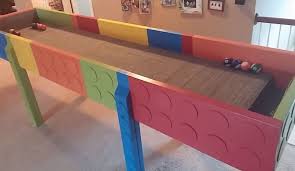 Carpetball Table We Wanted To Do Something Unique And Creative With Our Son S Carpetball Table So We Painted It To Game Room Family Game Room Backyard Games