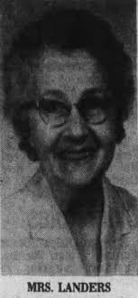 Irene Juliane Werthmann Landers (1905-1976)