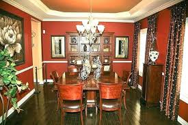 In a room with a striking tray ceiling and a lot of doors, it can be confusing knowing where to focus. Formal Dining Room Paint Ideas Color Comfortable Colors Freshsdg