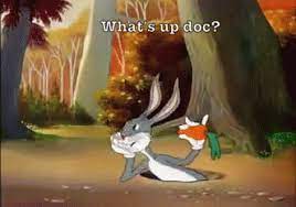 What S Up Doc Gif Whatsupdoc Bugsbunny Rabbit Discover Share Gifs Rabbit Gif Animated Bunny Cool Gifs