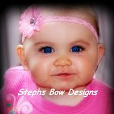 Pink Daisy Flower W/ Bling 2" Dainty & Sweet Hair Bow Soft Headband so Cute  ON 4 Easter Spring, Pink Flower Hairbow Headband, Pink Flower