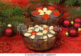 Kluski z makiem is a traditional sweet polish dessert dish. Polish Christmas Desserts Makowki Traditional Polish Christmas Poppy Seed Dessert Makowki With Almonds And Dried Kumquats Canstock
