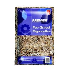 The mixture consists of pea gravel and portland cement, and it is finished similarly to regular concrete finishing. Quikcrete 39 7 Lb Brown Pea Gravel Lowe S Canada