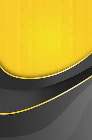 Black And Yellow Logo Background Simple Yellow Background Yellow Background Powerpoint Background Design Apple Logo Wallpaper