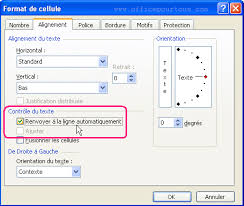 We did not find results for: Renvoyer Le Texte Automatiquement A La Ligne Dans Excel Officepourtous