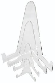 Made from exceptionally clear acrylic, our plate stands are designed with deep curves to cradle your plates or platters. Plate Stand Co Uk Products Display Stands