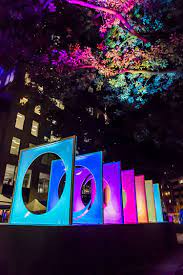 The Annual Vivid Sydney Festival Is A Feast For The Eyes With Over 90 Art Installations Across The Light Art Installation Installation Art Light Installation