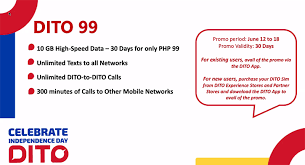 Then check mobile number that you wish to load up. Breaking Dito Announces Dito 99 And Dito Unli 499 Independence Day Promos