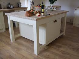 Large Freestanding Kitchen Island With Breakfast Bar
