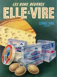 Les Bons Beurres Elle Vire Bolot J 1953 12 3 X 16 5 31 X 42 Cm Offset Backed On Linen Id Frj11778 300 Vintage Posters Vintage Ads Vintage Advertisements