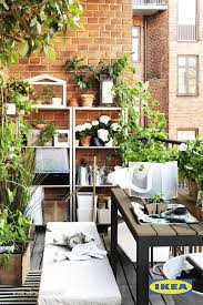 Whether Your Outdoor Space Is Big Or Small You Can Create Your Perfect Garden With Ikea Pots Plants And Othe Small Balcony Garden Urban Garden Balcony Garden