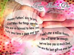 Choose among the best birthday wishes for father from daughter, and send a special message to wish him an unforgettable day as he grows older. Fathers Day Messages Wishes And Fathers Day Quotes For 2017 Easyday