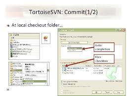 To unlock objects in the svn source control system:. Subversion Tutorial Version Control Menggunakan Tortoise Svn The