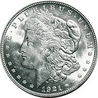 1921 S Morgan Silver Dollar Value Cointrackers
