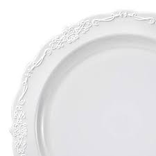 Maybe you would like to learn more about one of these? Plastic Plate White Vintage Dinner Plates Smarty Had A Party