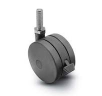 100mm Twin Wheel Caster | Apollo Caster