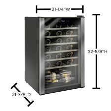 The decision about whether or not to buy a wine fridge should have nothing to do with one's level of 'seriousness' about. 48 Bottle Evolution Series Wine Refrigerator Black Stainless Door