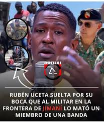 El exmilitar y a la vez youtuber dio una declaración en el programa de  Jessica, afirmando que el militar que falleció ayer en la frontera de  Jimaní fue as3s!nado por un miembro