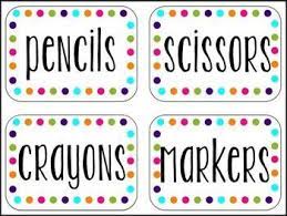 Crafts Organization Classroom Free Classroom Decor Labels Editable Black And White Options Classroom Labels Classroom Organization Elementary Kindergarten Classroom Organization