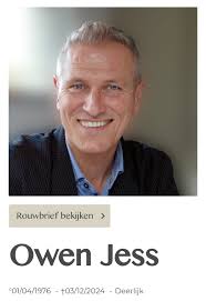 Owen Jess °01/04/1976 †03/12/2024 https://messiaen.be/rouwbericht/owen-jess 
