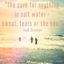 Salt water or saline solution is not a cure for everything, not even close to that. Quotes About Cure For Everything 26 Quotes
