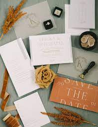 This Romantic Virginia Wedding Was An Homage To The Couple S Roots Orange Wedding Invitations Fall Wedding Invitations Fall Wedding Decorations Rustic