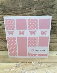 Female Handmade Birthday Card For Grandmother Handmade Birthday Card Happy Birthday Butterfly Mum Daughter Sister Grandma Auntie Niece Friend Girlfriend Wife Girl Butterfly Birthday Cards Handmade Birthday Cards Homemade Birthday Cards