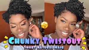 With so many short hairstyles for thick hair, there are a number of trendy haircuts women can get this year. Chunky Twist Out On Short Type 4 Natural Hair 4a 4b 4c Mix