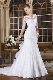 Vestido De Noiva Cheap Elegant Wedding Gowns Bridal Dress R Modest Long Sleeve Wedding Dresses Long Sleeve Wedding Dress Lace Long Sleeve Mermaid Wedding Dress