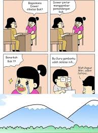 7 Komik Strip Persoalan Hidup Para Guru Ini Bikin Pengen Download Cerpen Tentang Persahabatan Di Sekolah Sma Download Gambar Perempua Di 2020 Kartun Gambar Komik