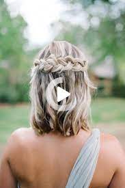 30 Bruidsmeisje Kapsels Uw Vrienden Zullen Genieten Braids For Short Hair Braided Hairstyles Medium Hair Styles