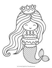 Perfect for birthday party favors, or other events. Happy Birthday Coloring Pages Free Printable Pdf From Primarygames