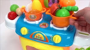 ¡se acabó el comer de microondas! Equipo De Cocina De Juguete Para Ninos Aprende Los Nombres De La Comida Youtube